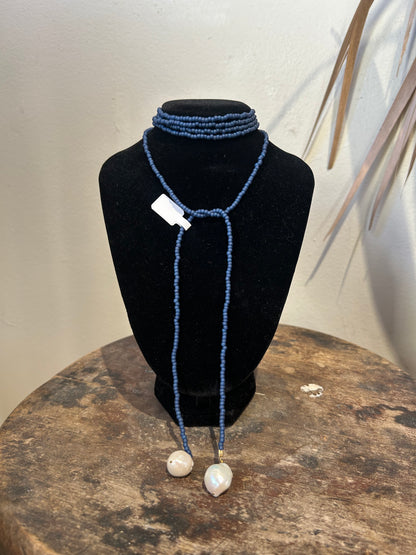 Little Indigo Necklaces & Bolo