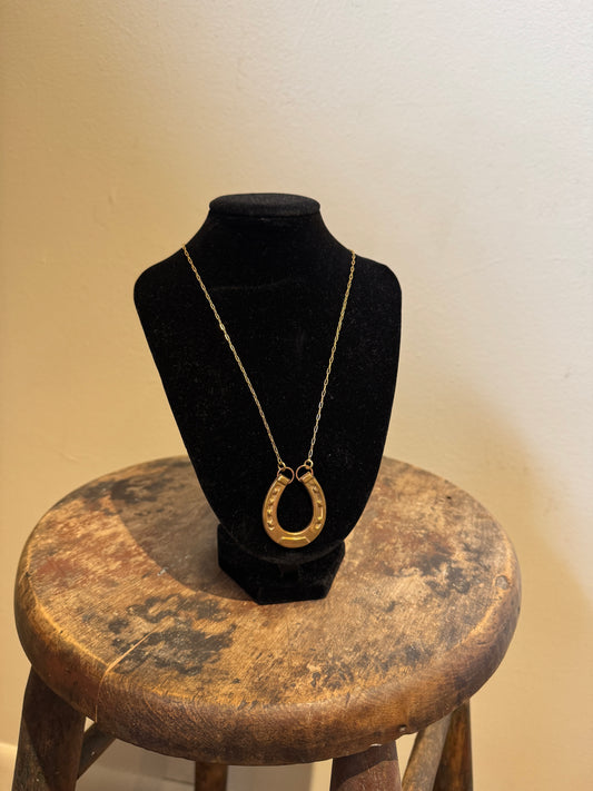 Lux & Luz Horseshoe Necklace