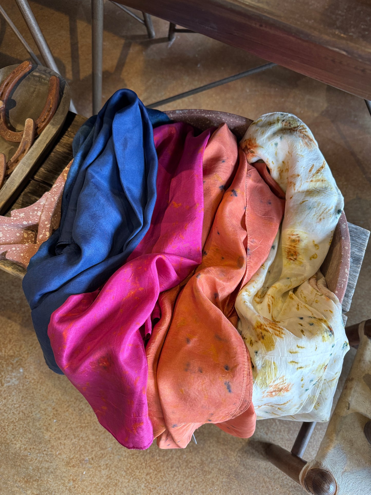 Rooted Anthology Plant Dyed Scarf