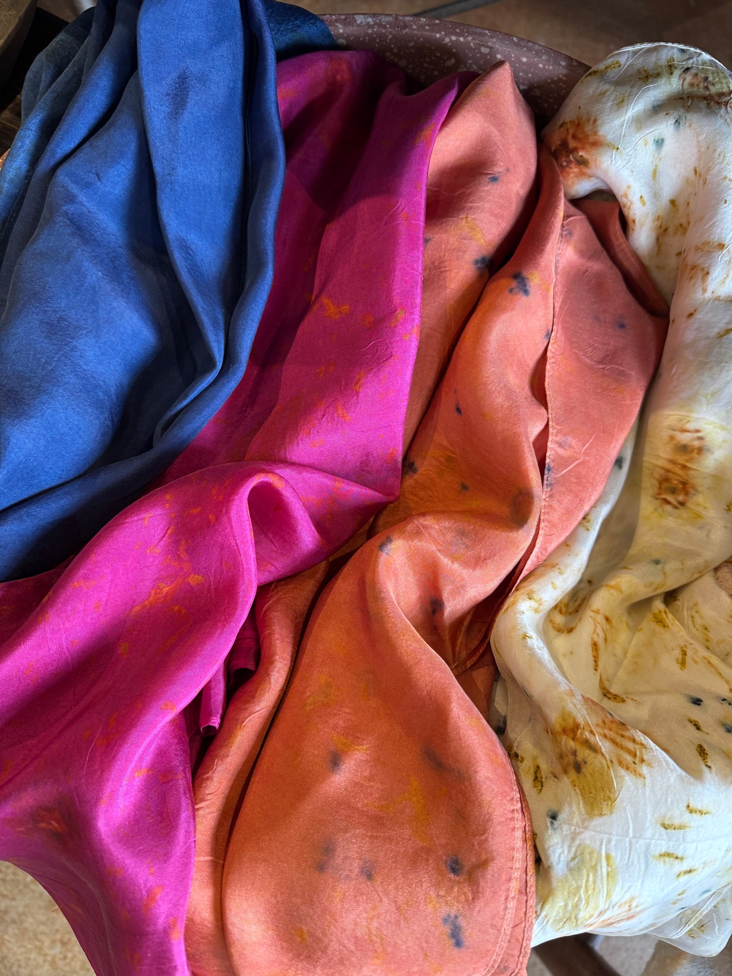 Rooted Anthology Plant Dyed Scarf