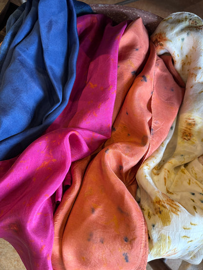 Rooted Anthology Plant Dyed Scarf