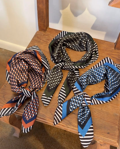 geometric scarves