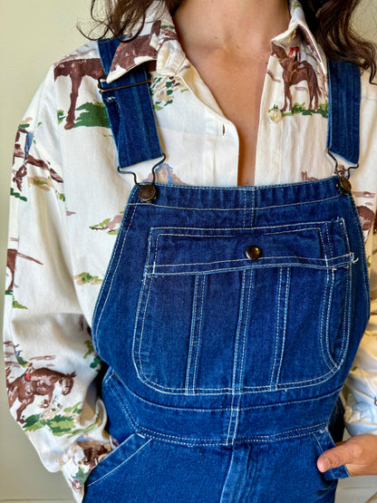 L'Avion Denim Overalls