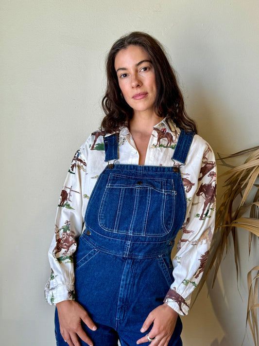 L'Avion Denim Overalls