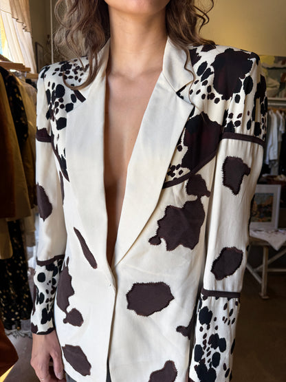 Lew Magram Cowhide Blazer