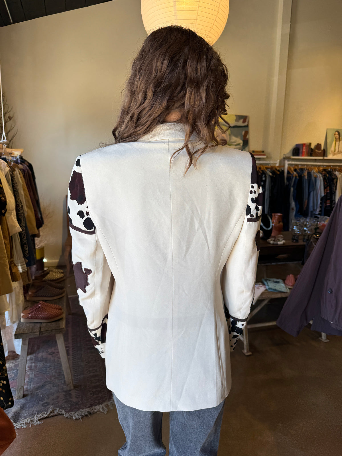 Lew Magram Cowhide Blazer