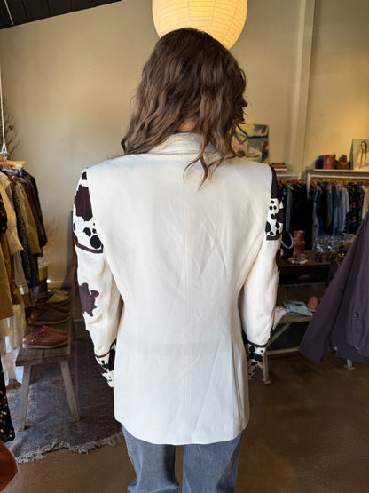 Lew Magram Cowhide Blazer