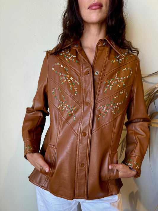 70s Embroidered Jacket