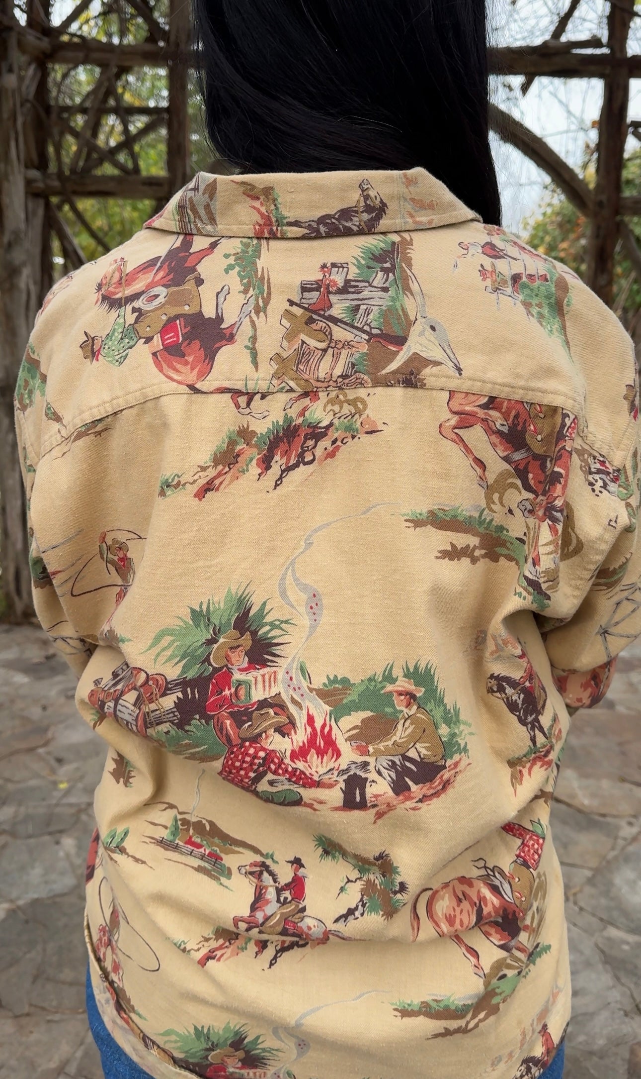 Ralph Lauren Western Print Shirt
