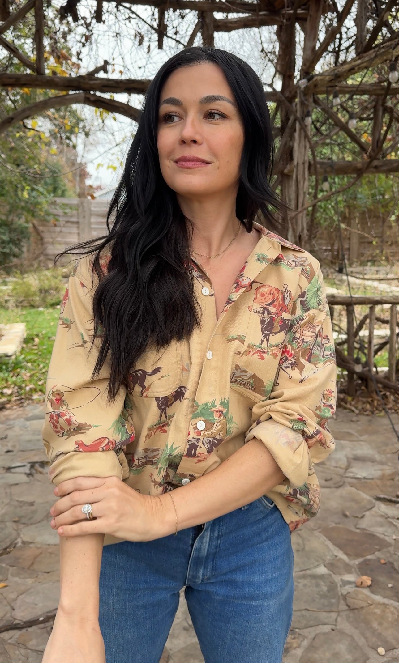Ralph Lauren Western Print Shirt