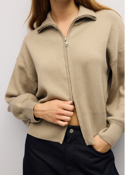 Jordan Zip Up Cardigan