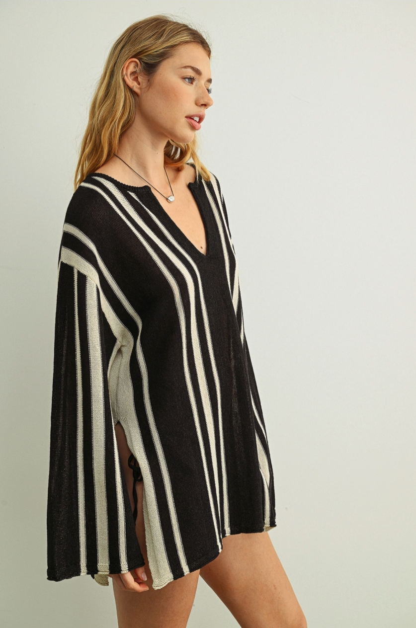 Esme Striped Tunic Top