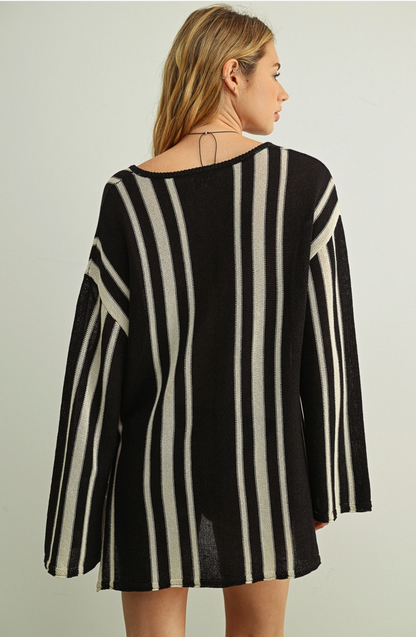 Esme Striped Tunic Top