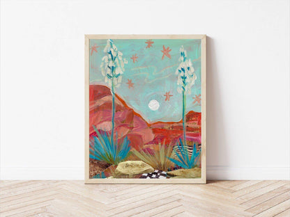 Vintage Yucca Plant Print