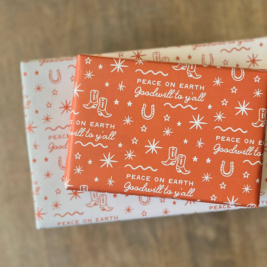 Goodwill to Y'all Gift Wrap - Rolls