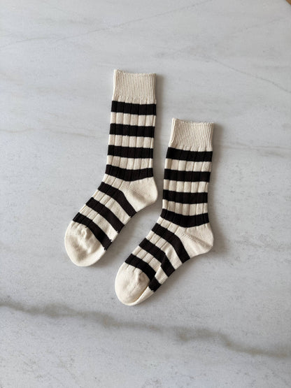 Billy Bamboo Color Stripe High Socks
