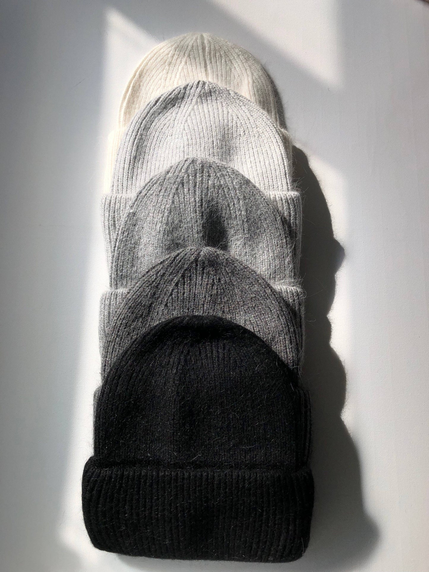 Billy Bamboo Angora Dark Gray Beanie