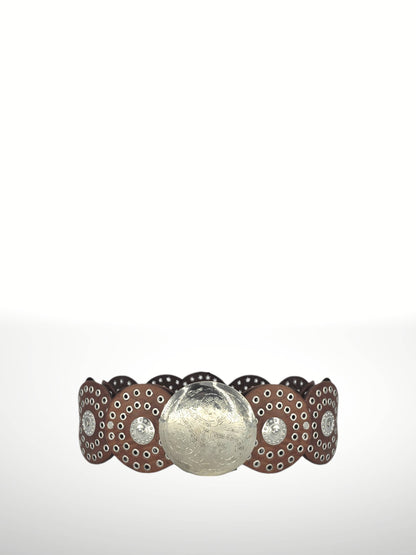 Cleopatra cowhide belt