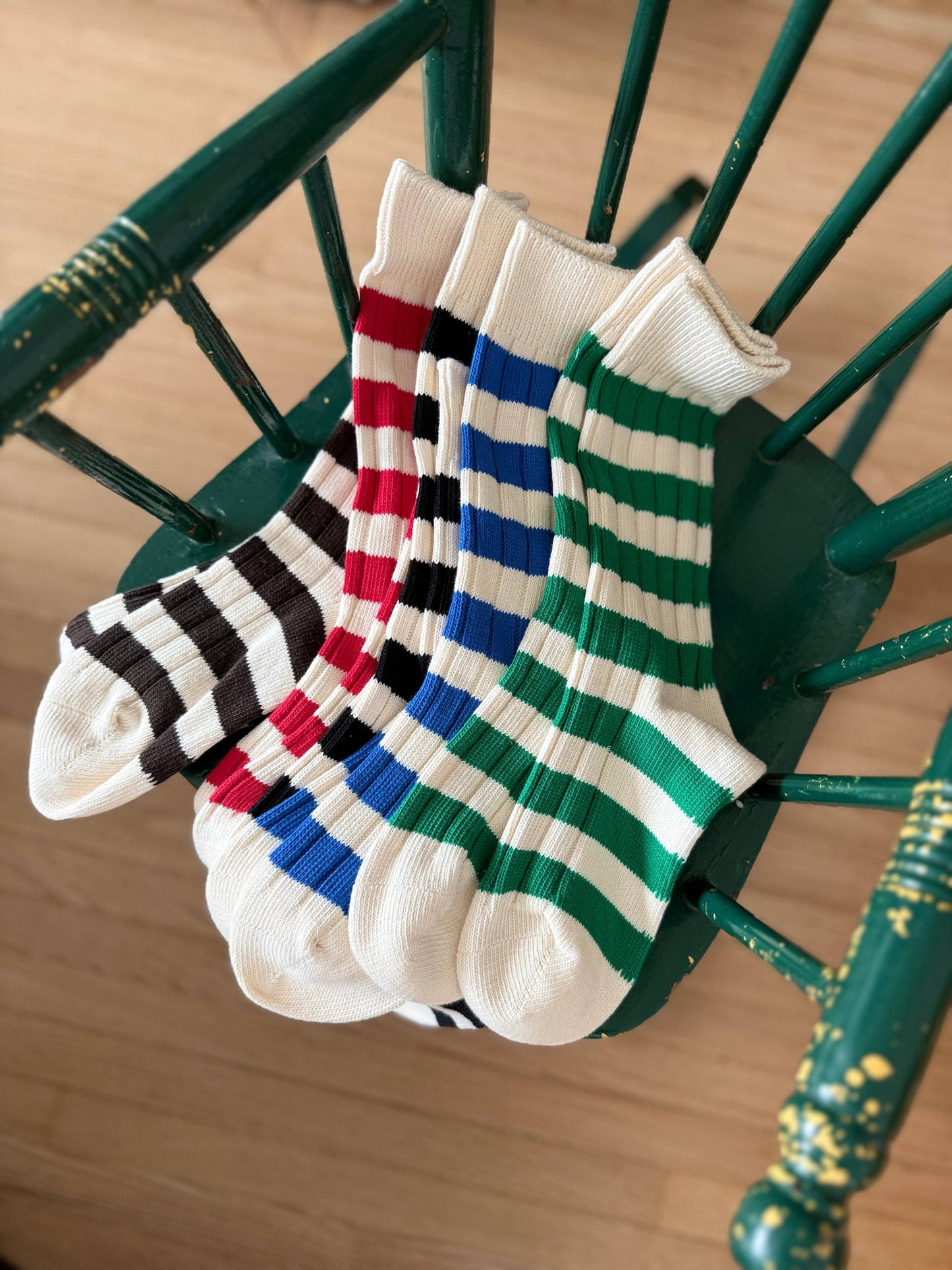 Billy Bamboo Color Stripe High Socks