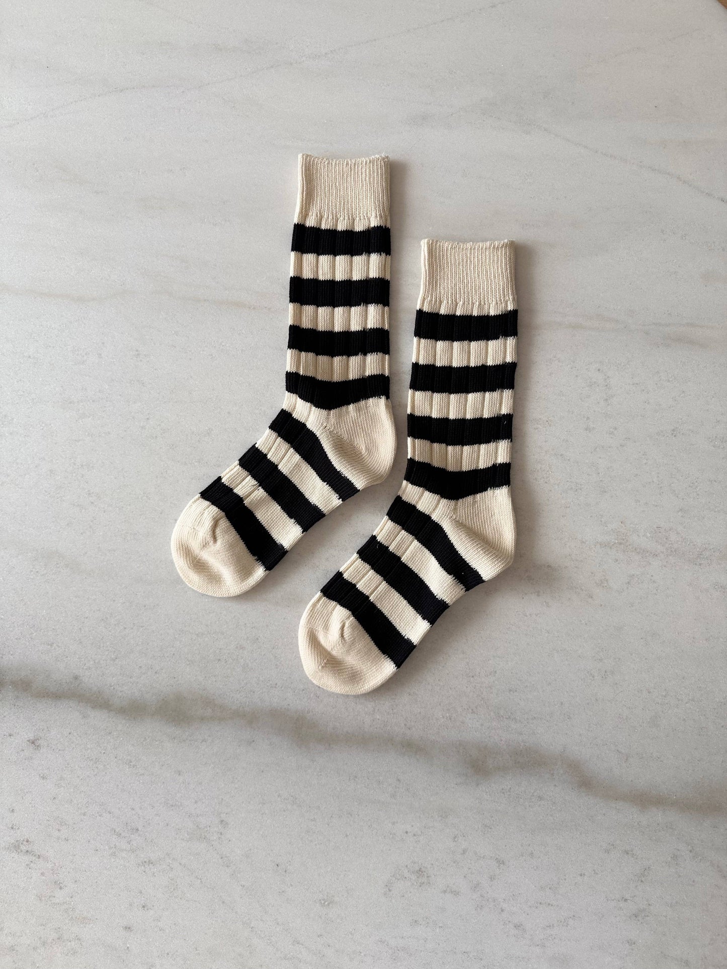 Billy Bamboo Color Stripe High Socks