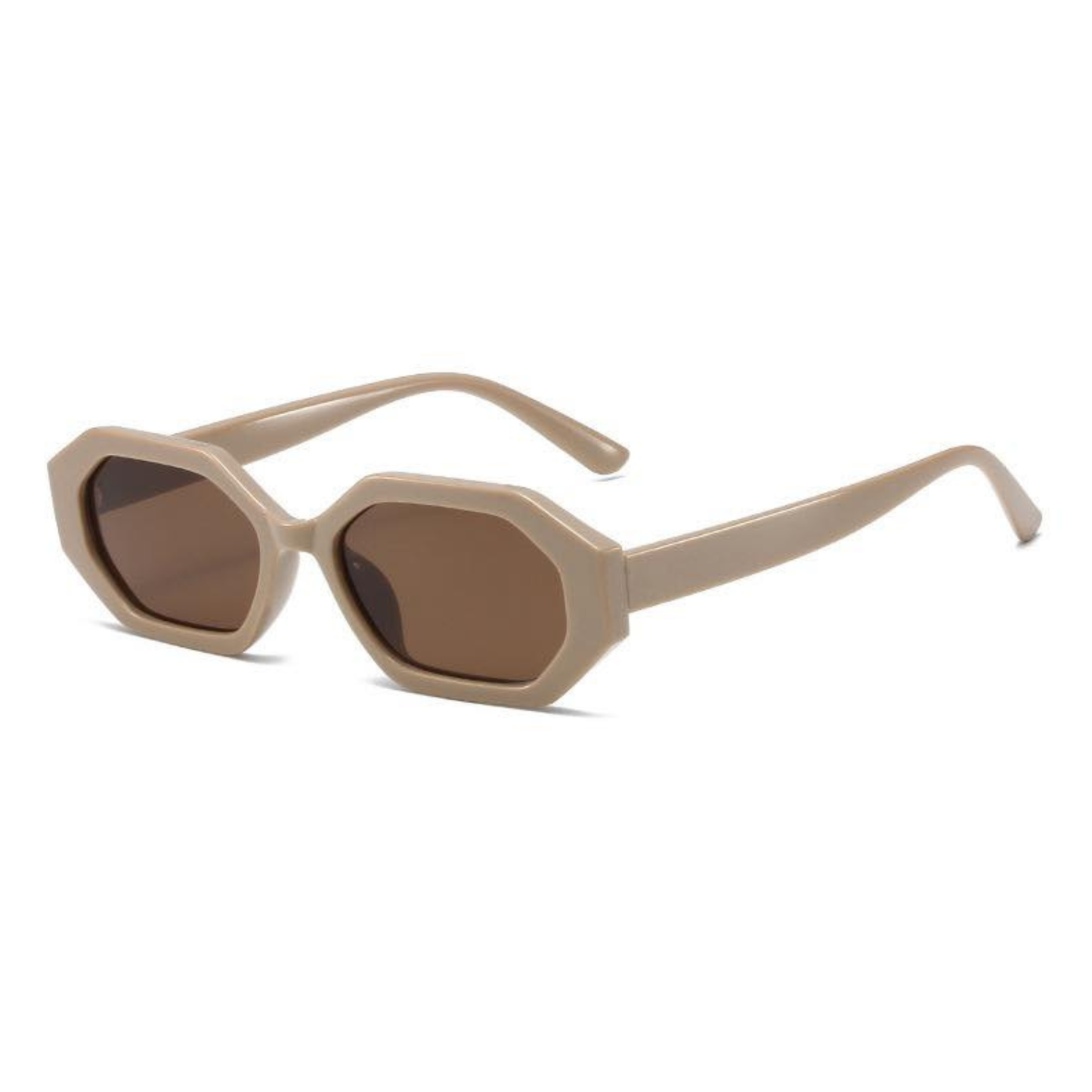 The Harley - Mocha Cream Sunglasses