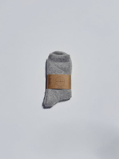 Billy Bamboo Fluff Angora Socks - neutral