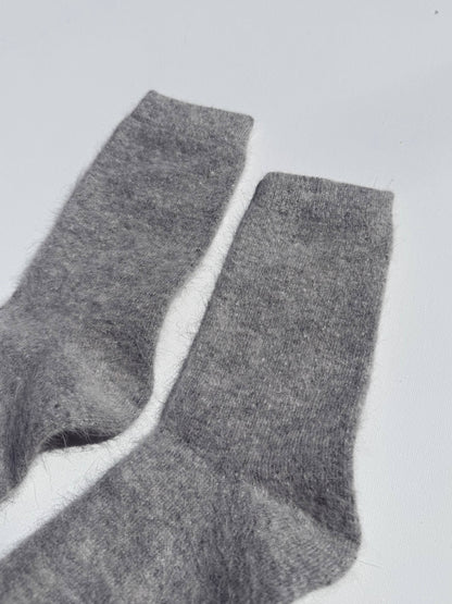 Billy Bamboo Fluff Angora Socks - neutral