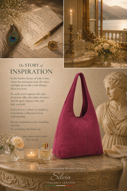 Gwen Suede Leather Bag