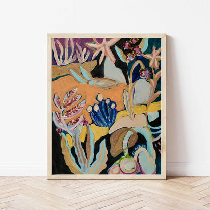 Colorful Desert Cactus Print