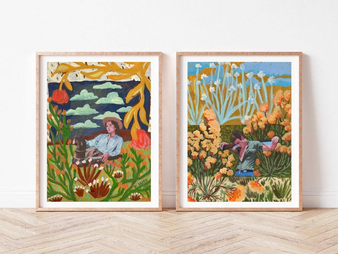 Elizabeth Taylor Desert Print