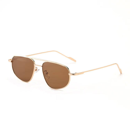 The Sabrina - Espresso - Vintage-Inspired Aviator sunglass