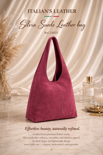 Gwen Suede Leather Bag