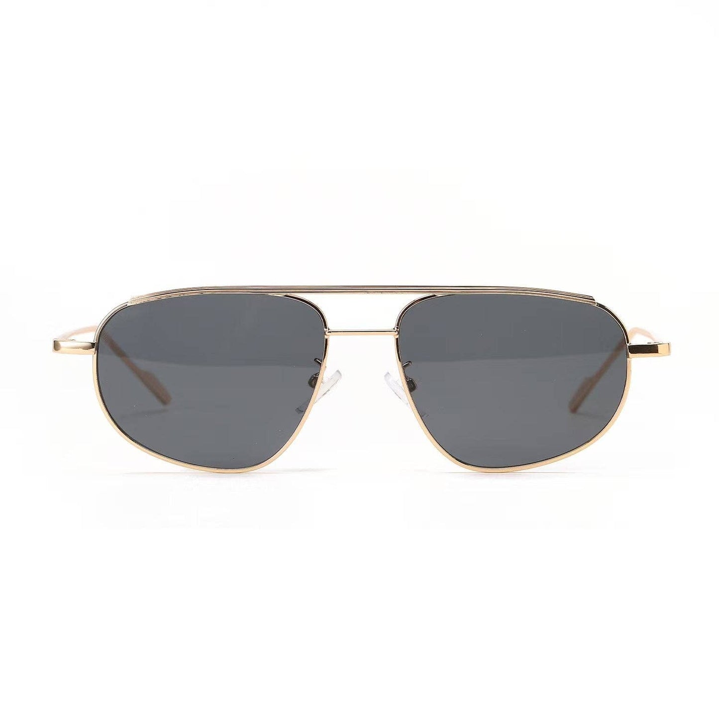The Sabrina - Smoke - Vintage-Inspired Aviator Sunglasses