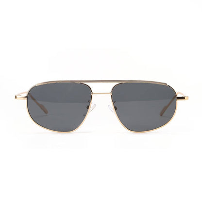 The Sabrina - Smoke - Vintage-Inspired Aviator Sunglasses