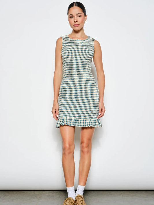 Nova Smocked Midi Dress