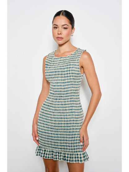 Nova Smocked Midi Dress